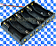 High Quality 6 AA Cell Holder for 9v total output