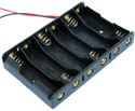 6 x AA Cell Holder 