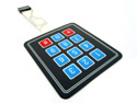 4x3 Matrix Keypad Printed